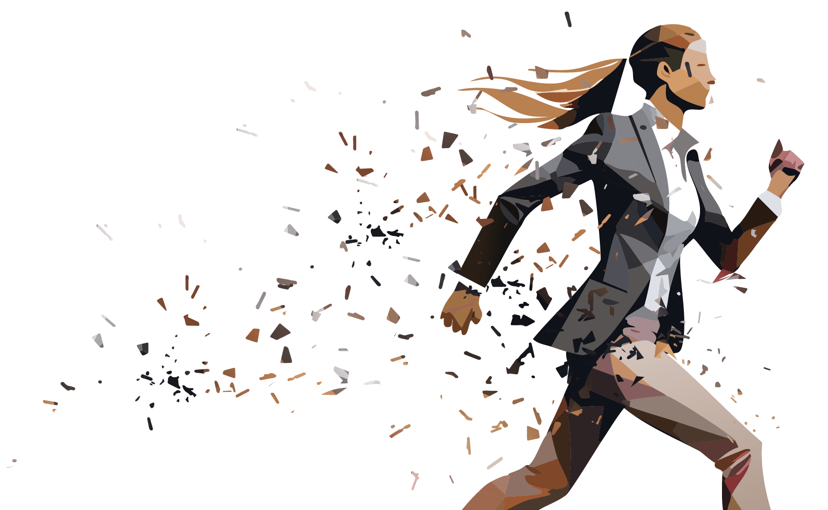 Woman Running